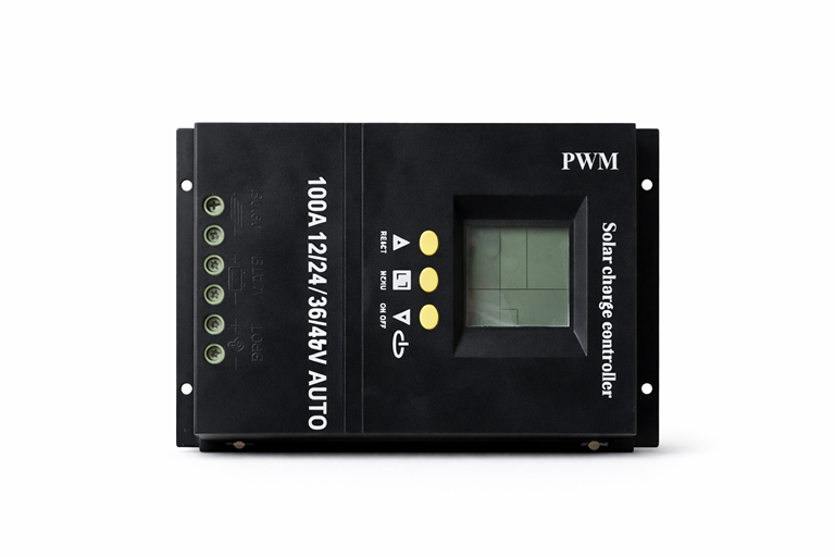 PWM Solar Charge Controller (100A, 12/24/36/48V Auto)